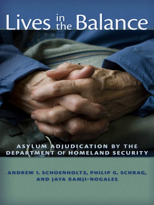 Title details for Lives in the Balance by Philip G. Schrag - Wait list